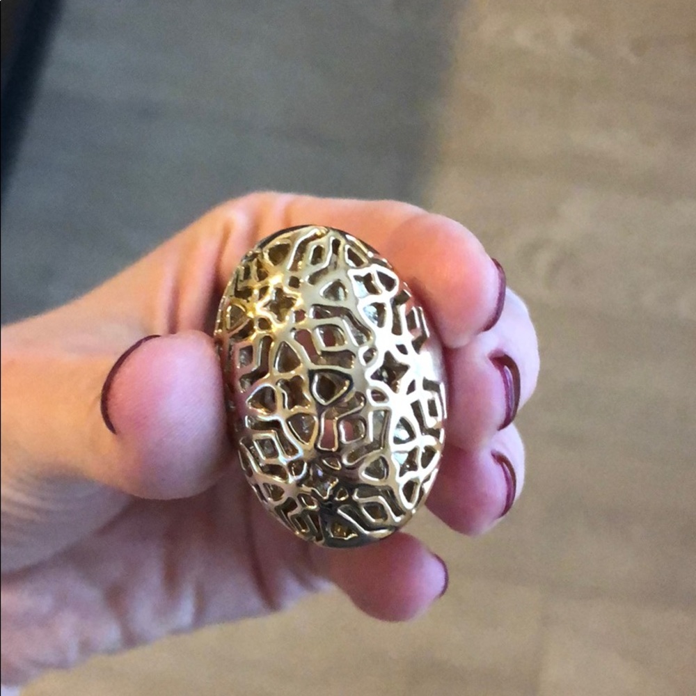 Vintage Kendra Scott Gold Plated Ring
